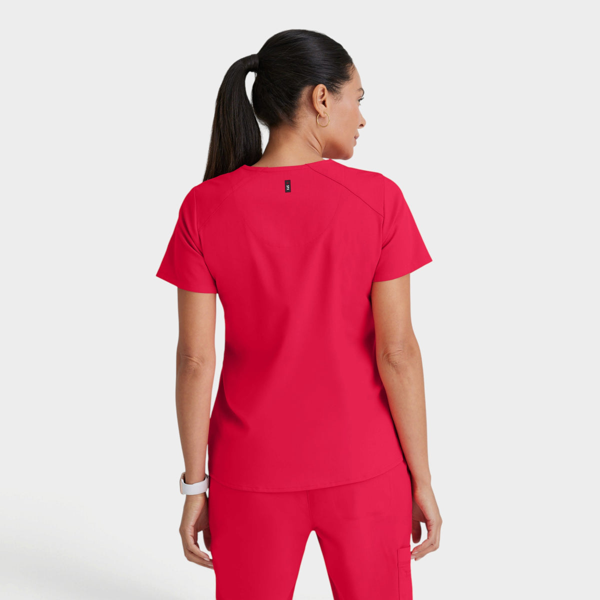 Emma 4-Pocket V-Neck Scrub Top | GRST011