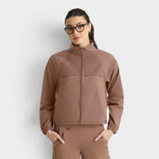 Crystal 4-Pocket Zip-Front Windbreaker Jacket | GRSJ940