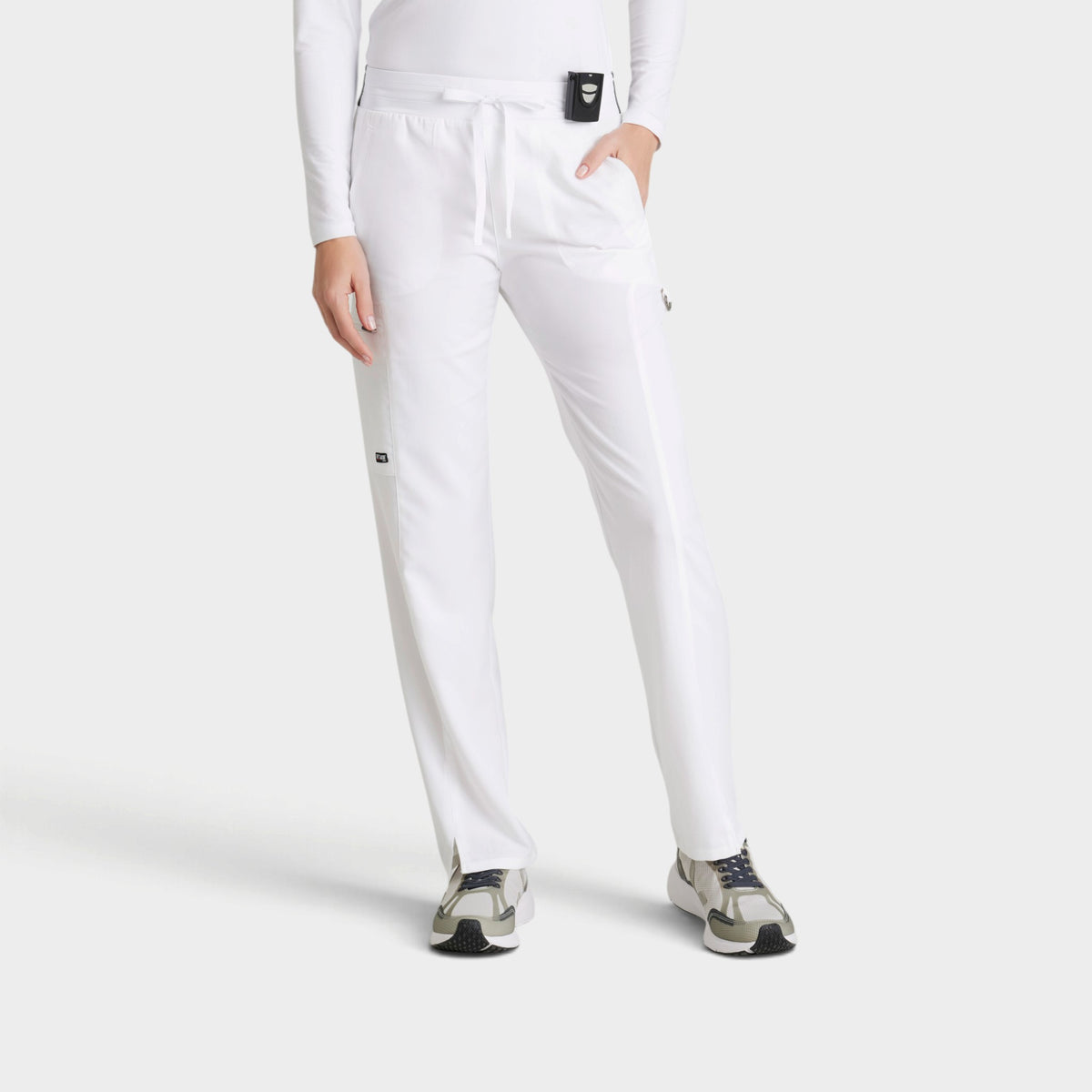 Kim 3-Pocket Mid-Rise Straight Leg Pant | GRSP500