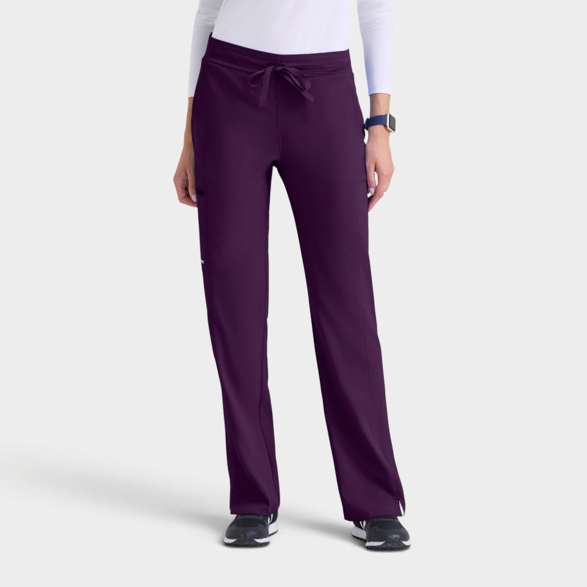 Kim 3-Pocket Mid-Rise Straight Leg Pant | GRSP500