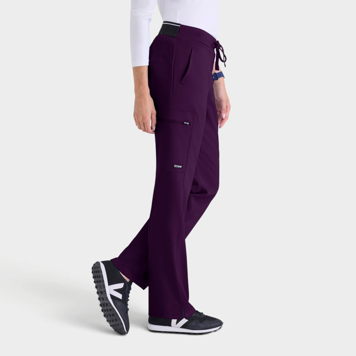 Kim 3-Pocket Mid-Rise Straight Leg Pant | GRSP500