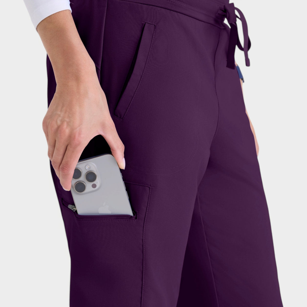 Kim 3-Pocket Mid-Rise Straight Leg Pant | GRSP500