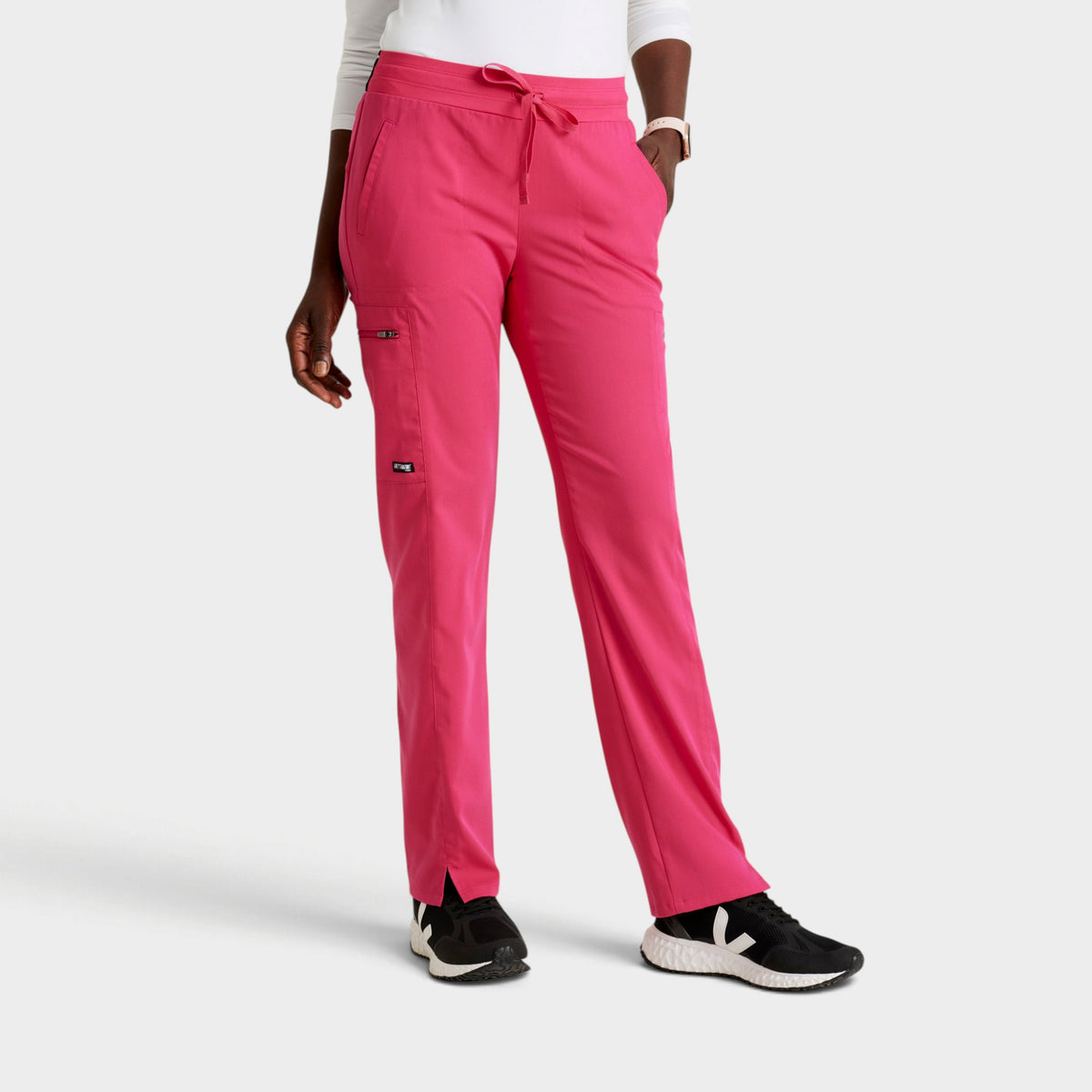 Kim 3-Pocket Mid-Rise Straight Leg Pant | GRSP500