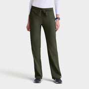 Kim 3-Pocket Mid-Rise Straight Leg Pant | GRSP500