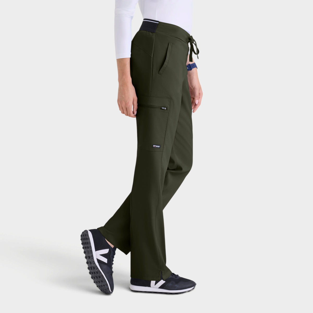 Kim 3-Pocket Mid-Rise Straight Leg Pant | GRSP500