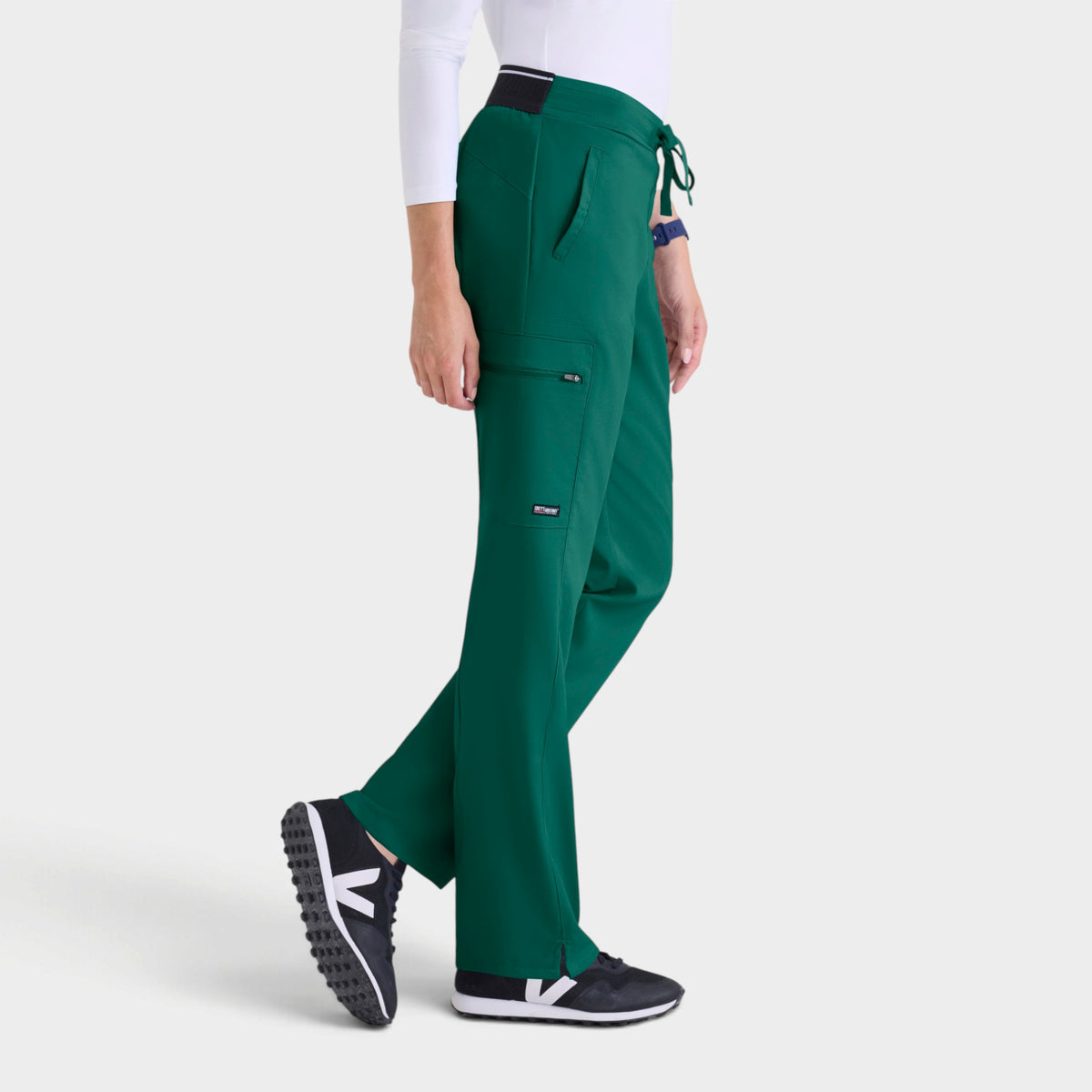Kim 3-Pocket Mid-Rise Straight Leg Pant | GRSP500