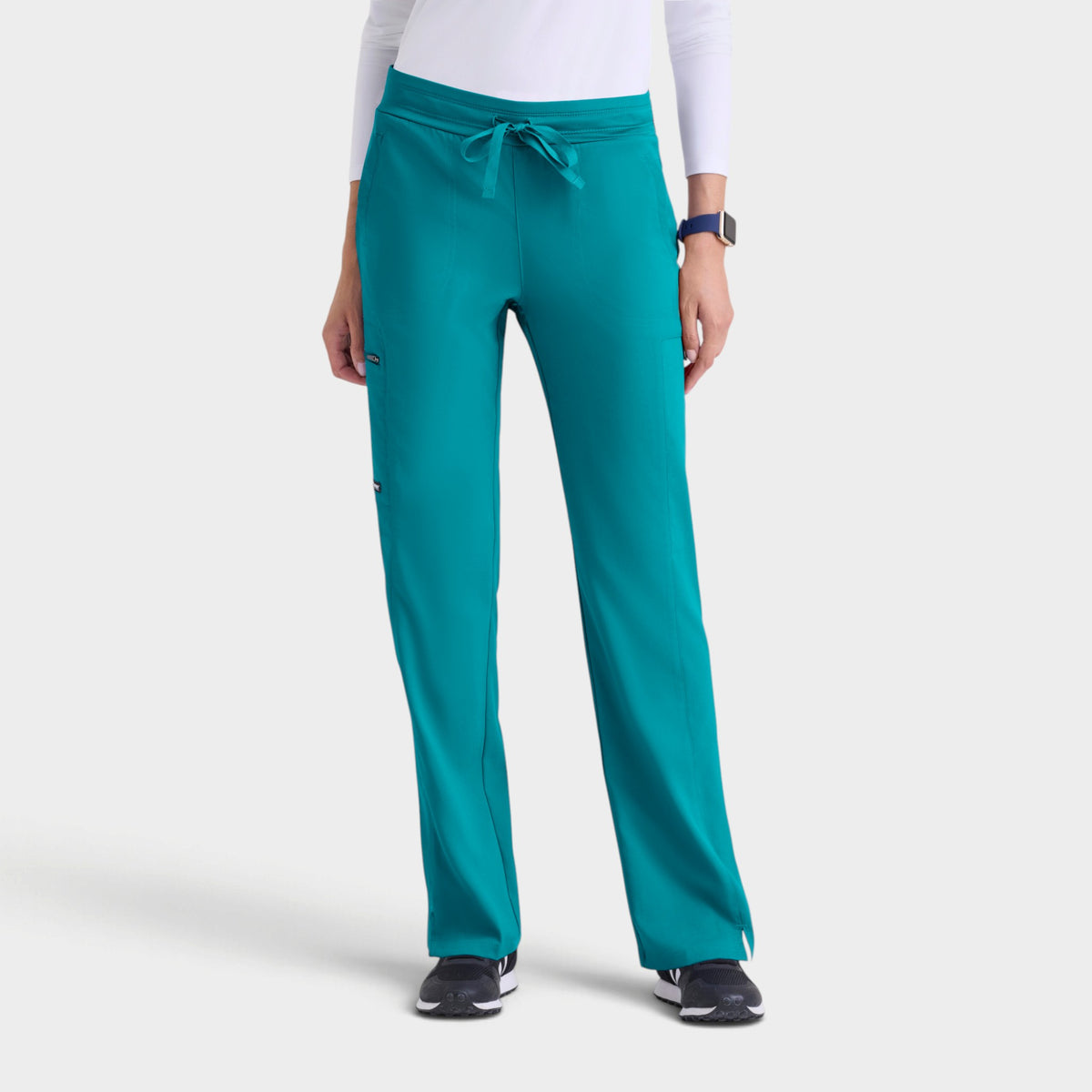 Kim 3-Pocket Mid-Rise Straight Leg Pant | GRSP500