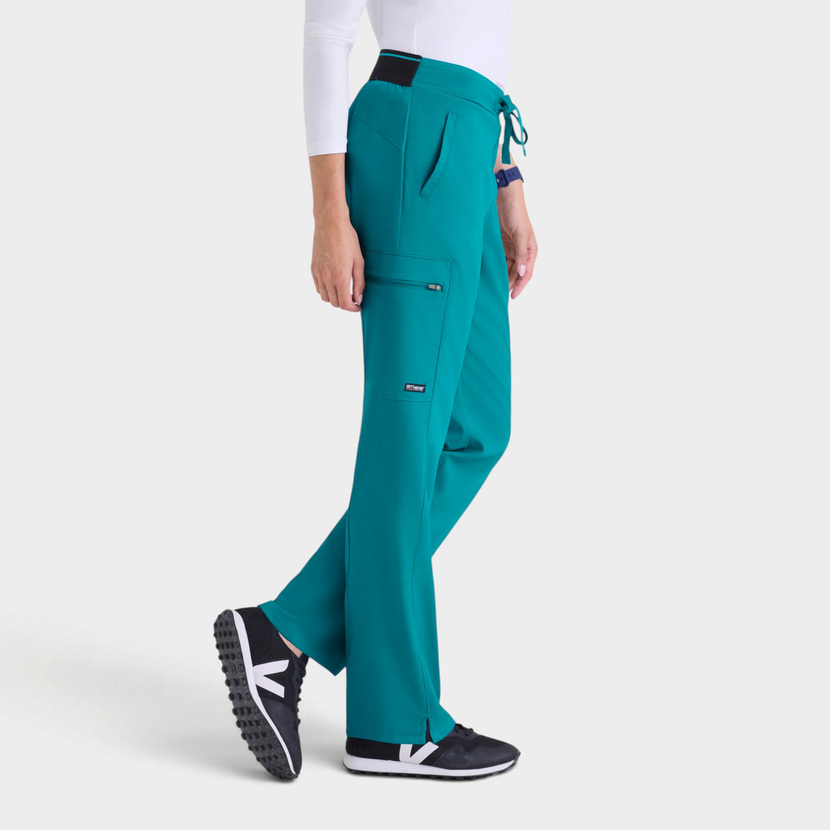 Kim 3-Pocket Mid-Rise Straight Leg Pant | GRSP500
