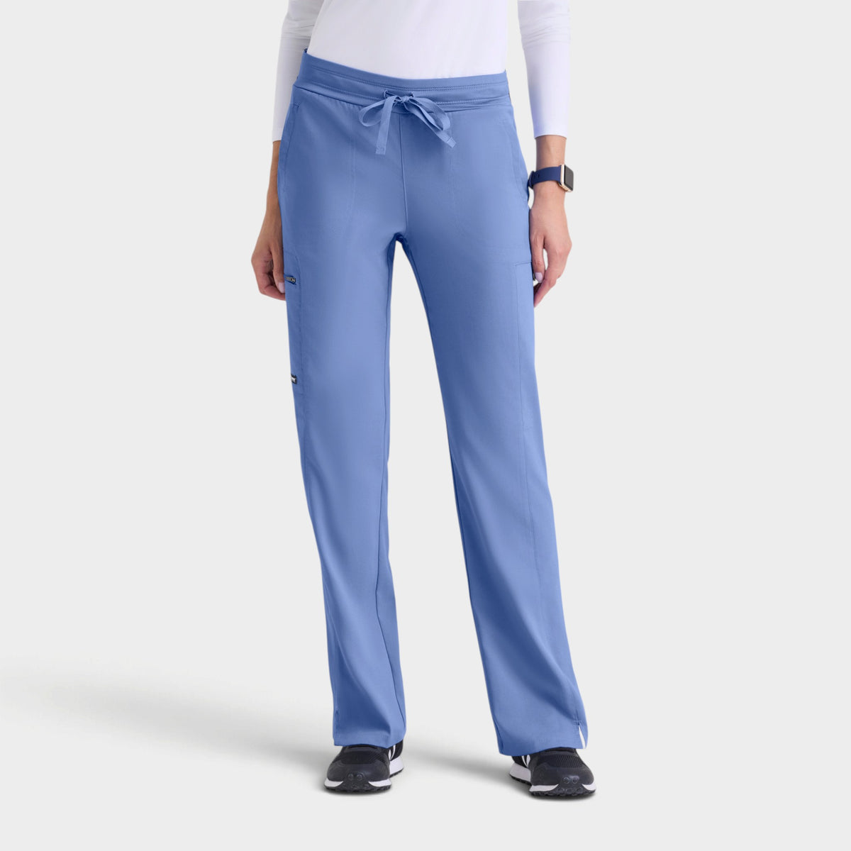 Kim 3-Pocket Mid-Rise Straight Leg Pant | GRSP500