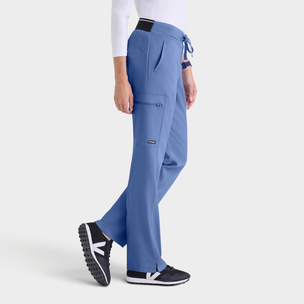Kim 3-Pocket Mid-Rise Straight Leg Pant | GRSP500