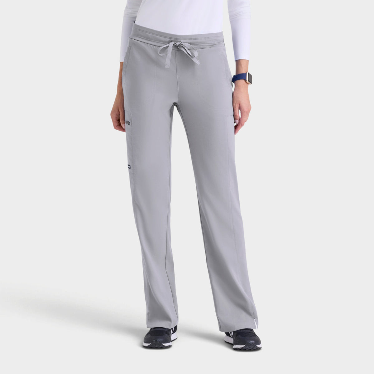Kim 3-Pocket Mid-Rise Straight Leg Pant | GRSP500