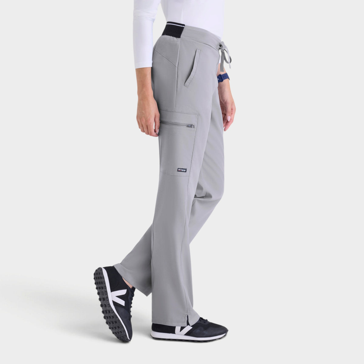 Kim 3-Pocket Mid-Rise Straight Leg Pant | GRSP500