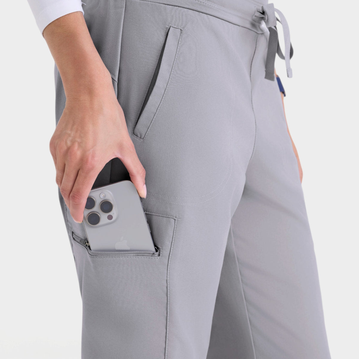 Kim 3-Pocket Mid-Rise Straight Leg Pant | GRSP500