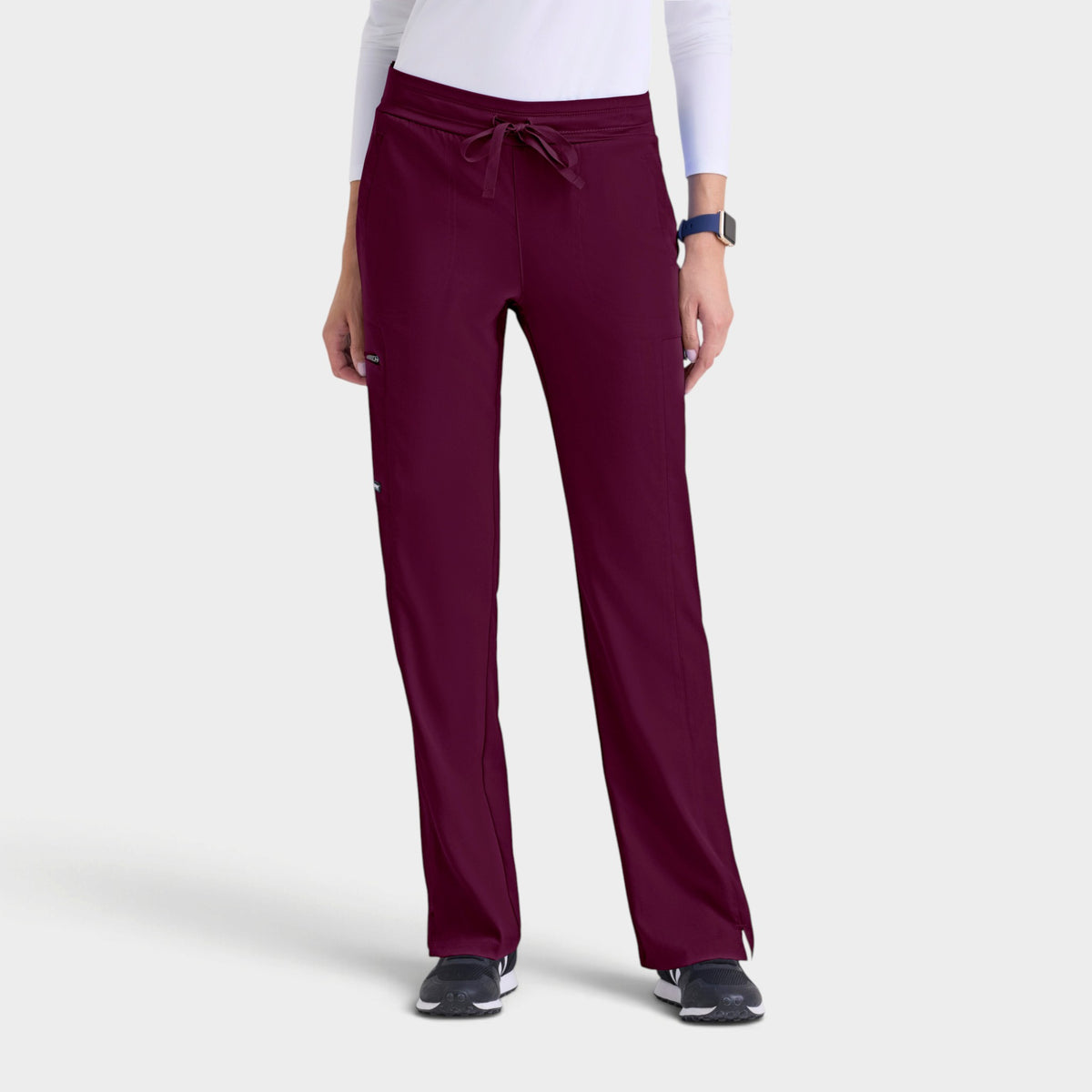 Kim 3-Pocket Mid-Rise Straight Leg Pant | GRSP500