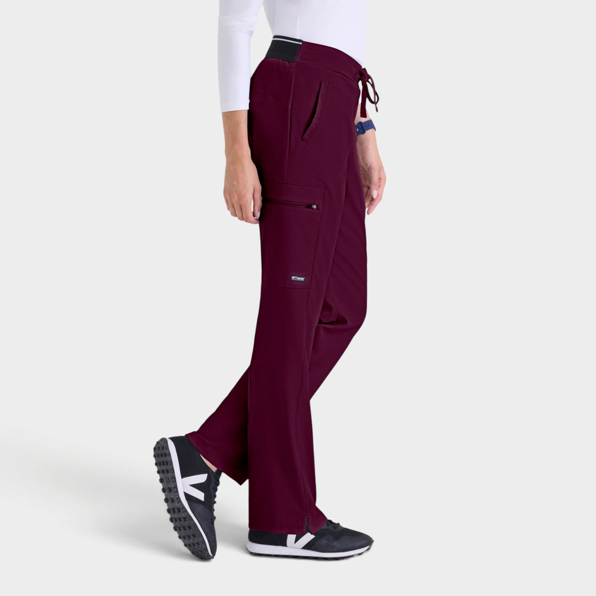 Kim 3-Pocket Mid-Rise Straight Leg Pant | GRSP500