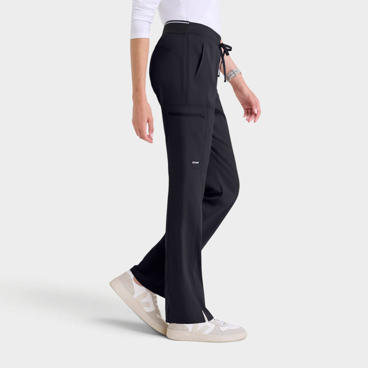 Kim 3-Pocket Mid-Rise Straight Leg Pant | GRSP500
