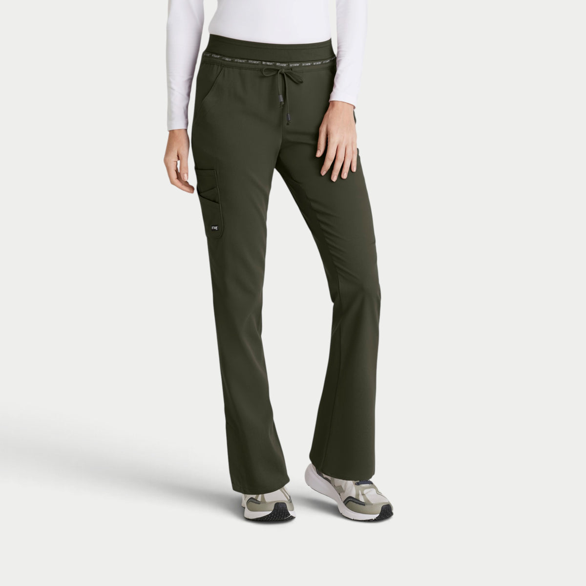 Serena 7-Pocket Mid-Rise Tapered Leg Pant | GRSP526