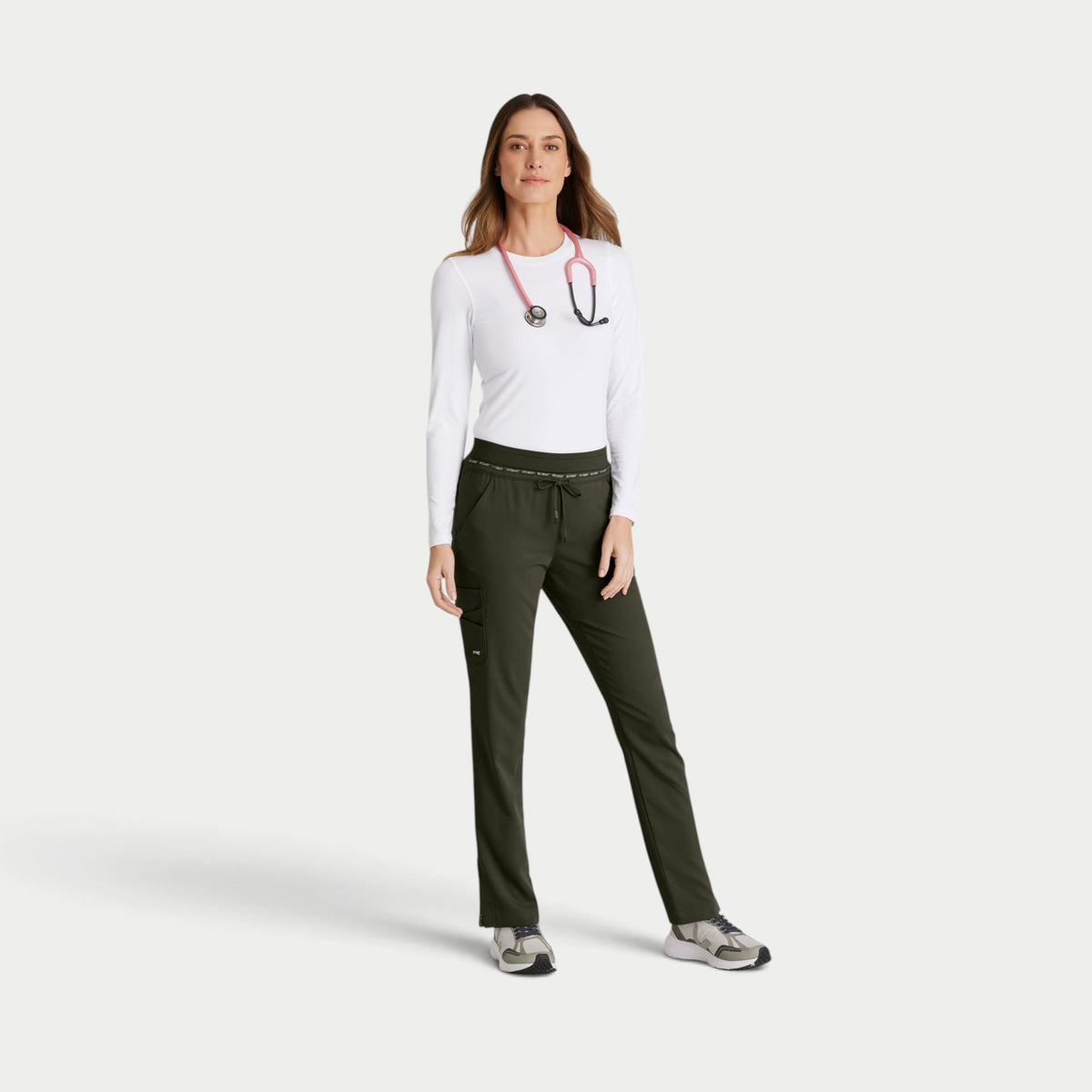Serena 7-Pocket Mid-Rise Tapered Leg Pant | GRSP526