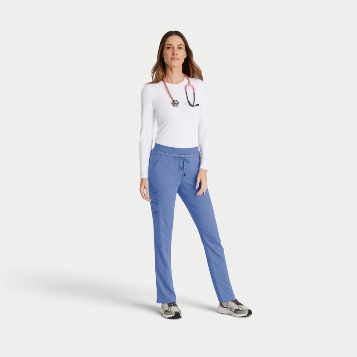 Serena 7-Pocket Mid-Rise Tapered Leg Pant | GRSP526