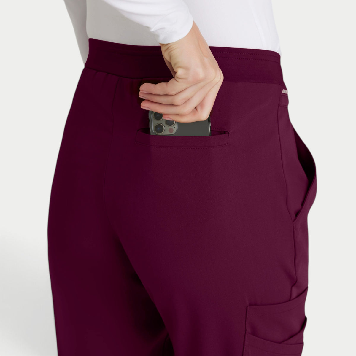 Serena 7-Pocket Mid-Rise Tapered Leg Pant | GRSP526