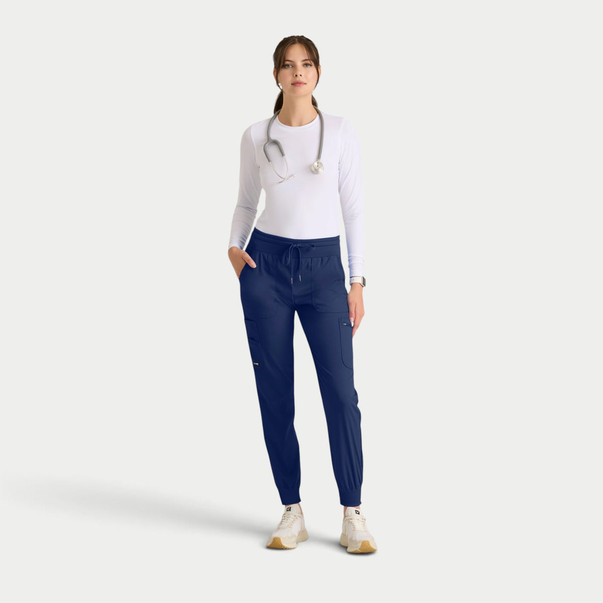 Carly 7-Pocket Mid-Rise Jogger Pant | GRSP527