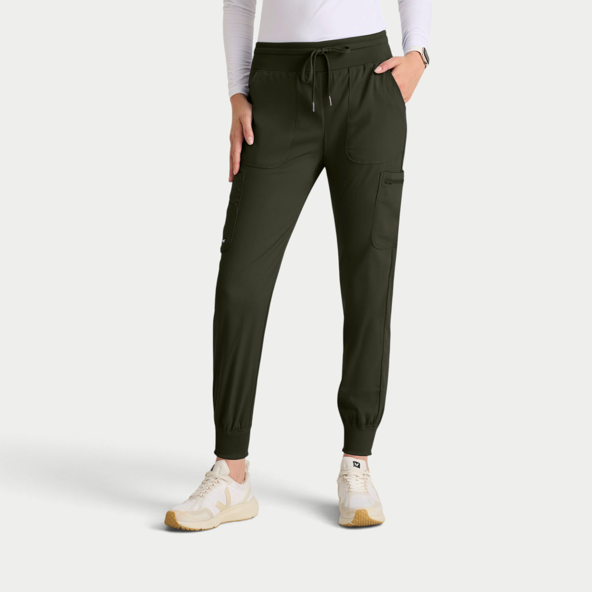 Carly 7-Pocket Mid-Rise Jogger Pant | GRSP527