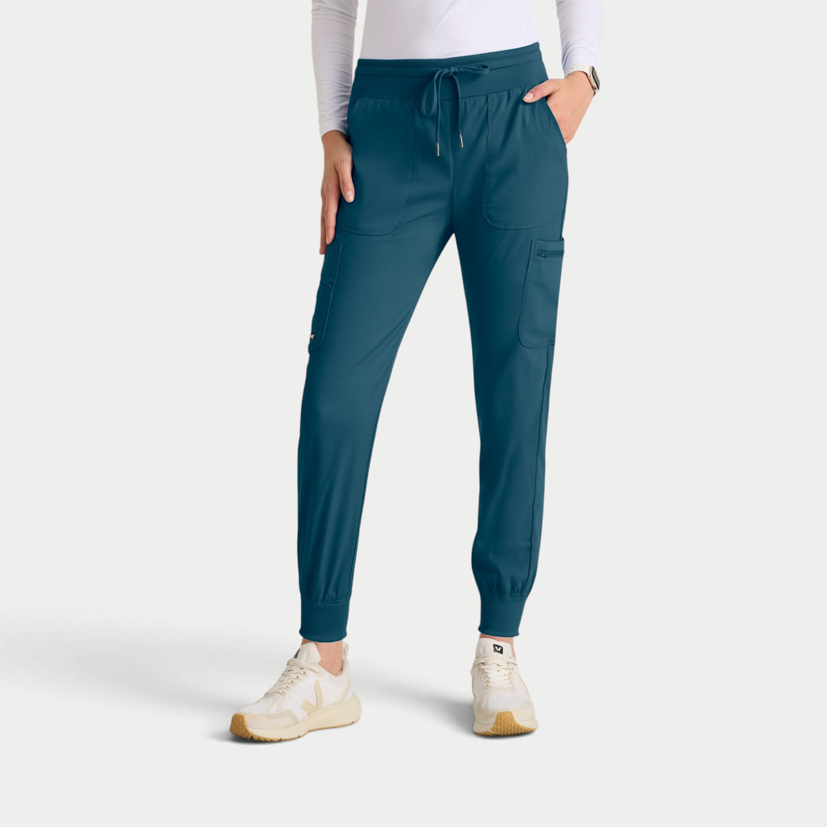 Carly 7-Pocket Mid-Rise Jogger Pant | GRSP527