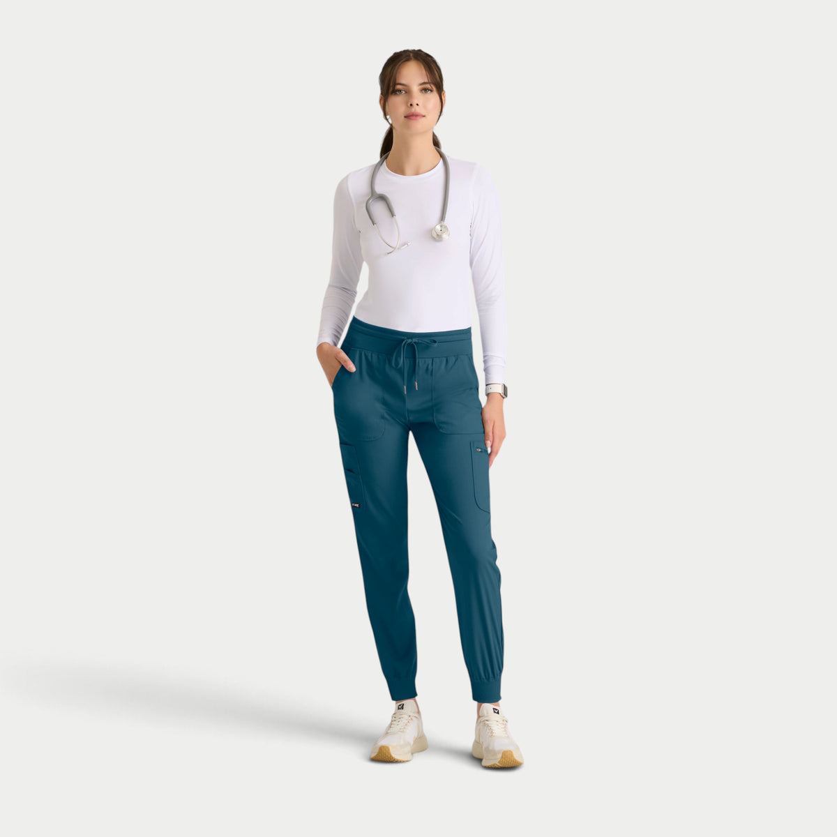 Carly 7-Pocket Mid-Rise Jogger Pant | GRSP527