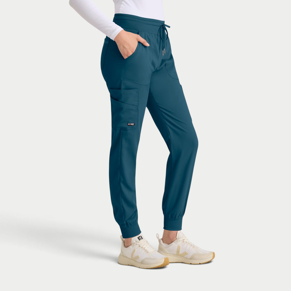 Carly 7-Pocket Mid-Rise Jogger Pant | GRSP527