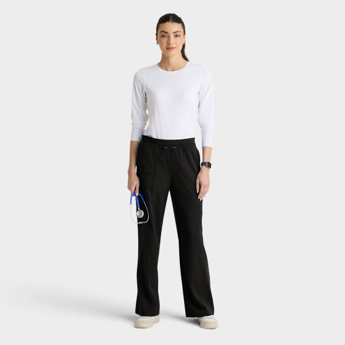 Nina 7-Pocket High Rise Wide Leg Pant | GRSP747