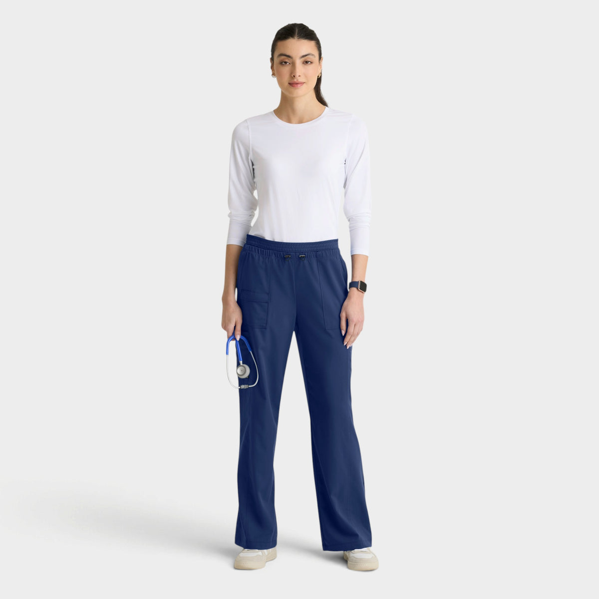 Nina 7-Pocket High Rise Wide Leg Pant | GRSP747