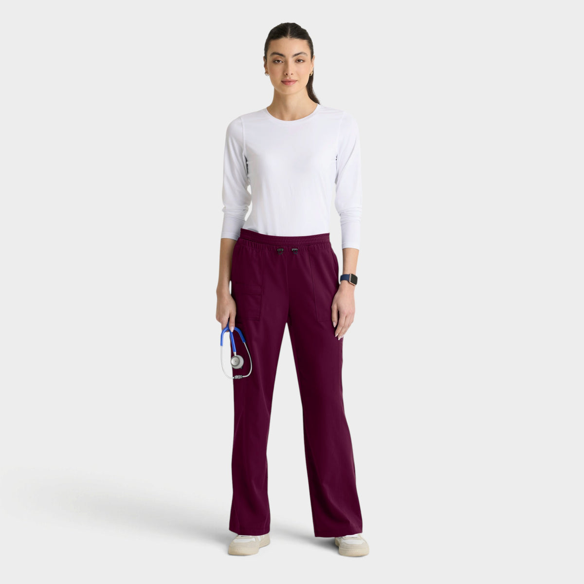 Nina 7-Pocket High Rise Wide Leg Pant | GRSP747