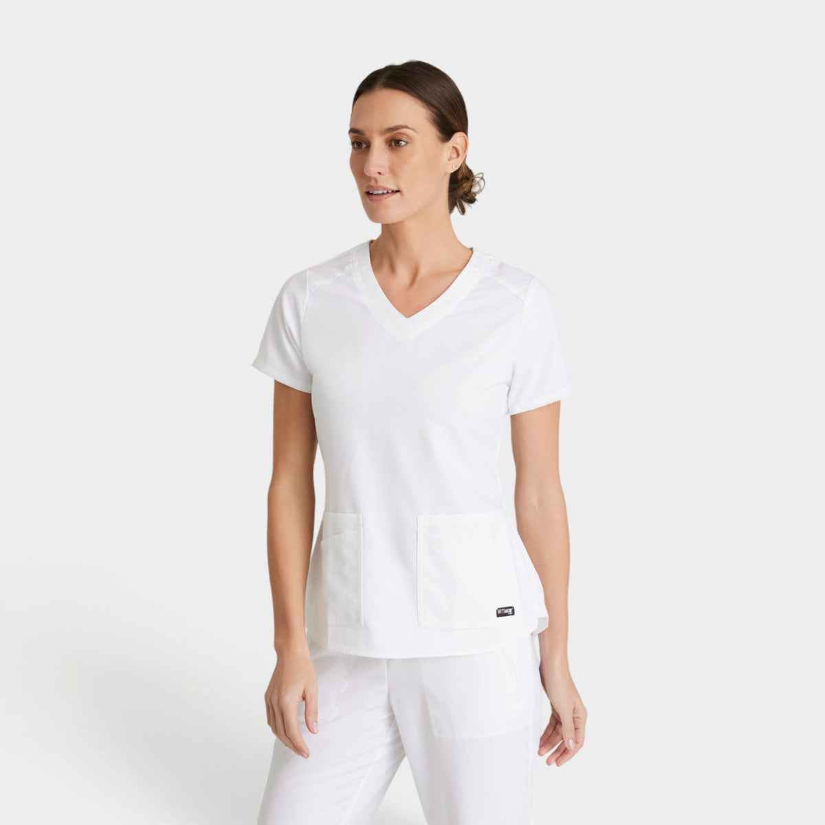 Emma 4-Pocket V-Neck Scrub Top | GRST011