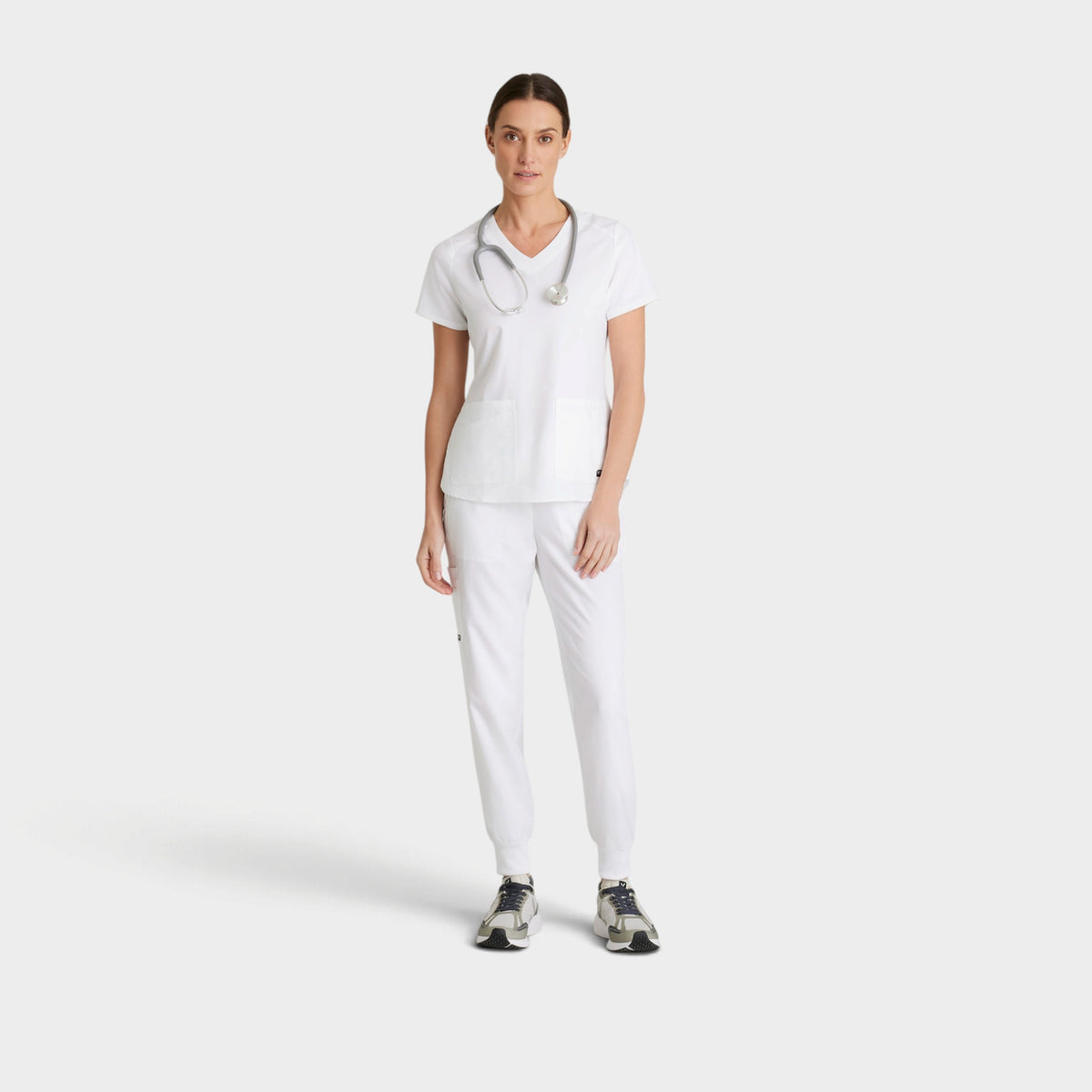 Emma 4-Pocket V-Neck Scrub Top | GRST011