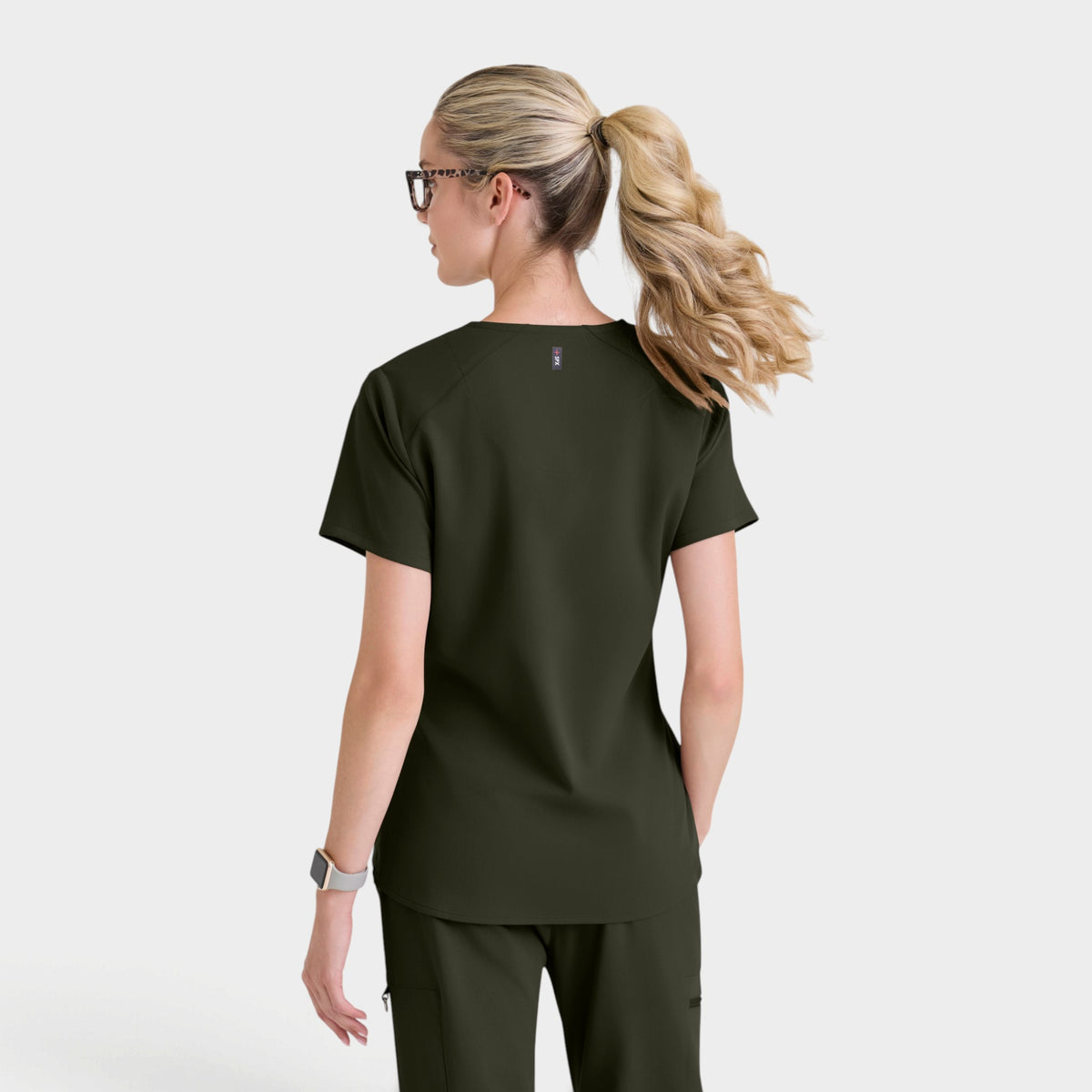 Emma 4-Pocket V-Neck Scrub Top | GRST011