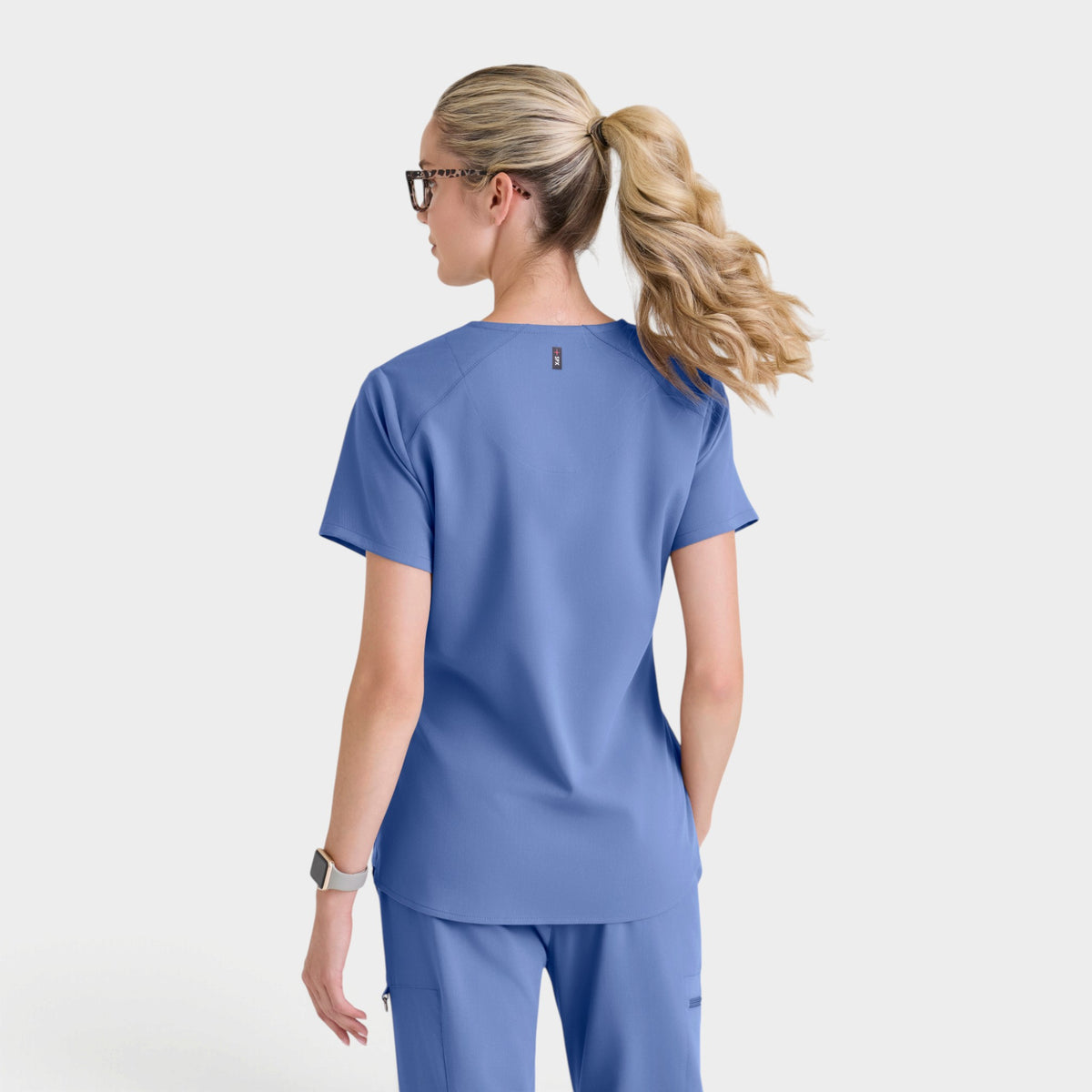 Emma 4-Pocket V-Neck Scrub Top | GRST011