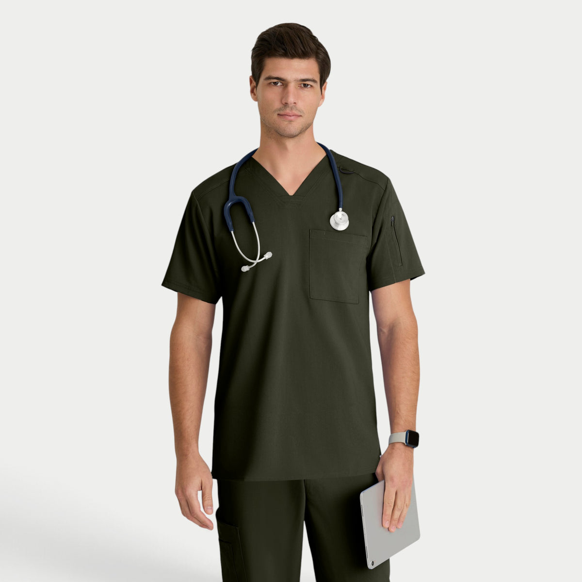 Murphy 2-Pocket V-Neck Scrub Top | GRST079