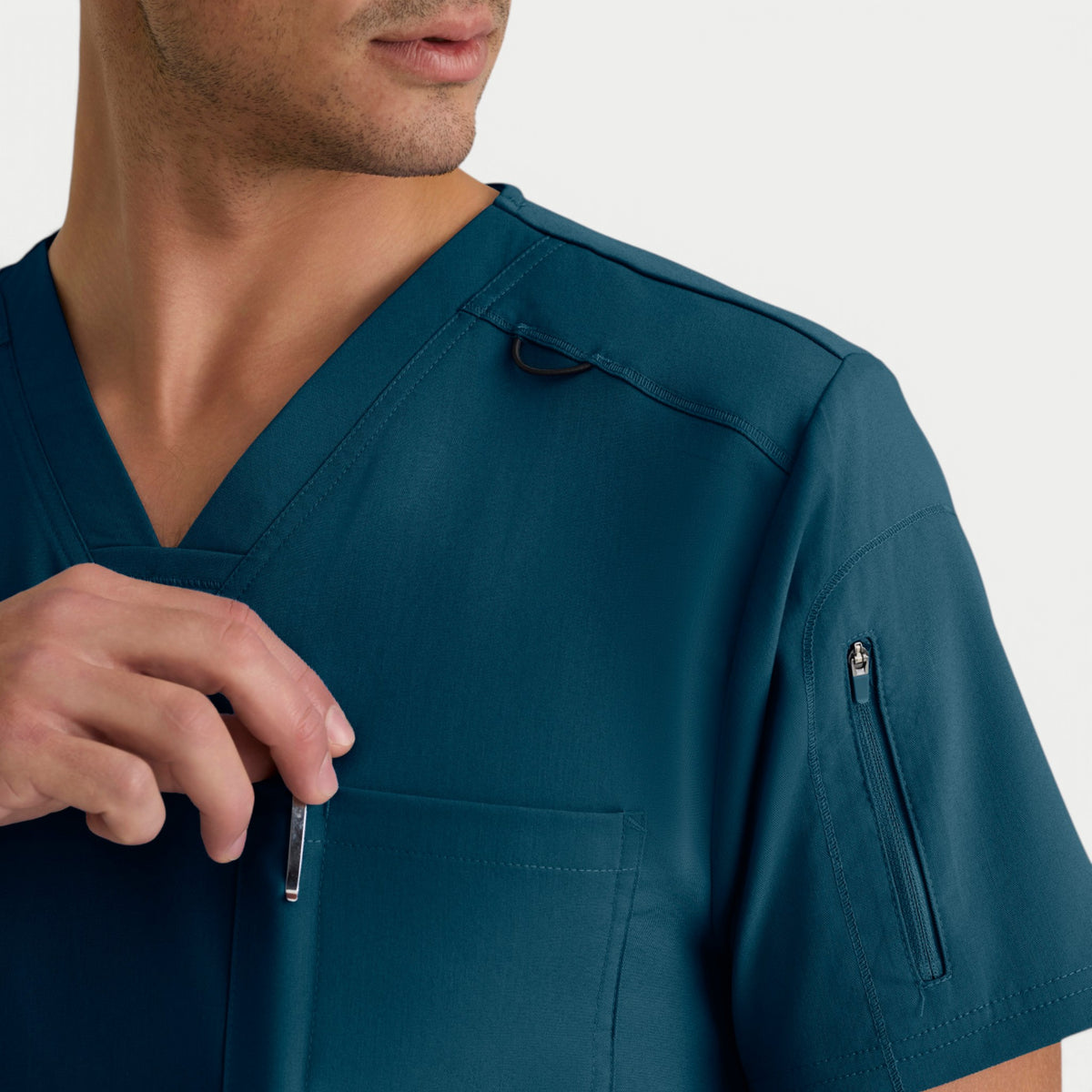 Murphy 2-Pocket V-Neck Scrub Top | GRST079