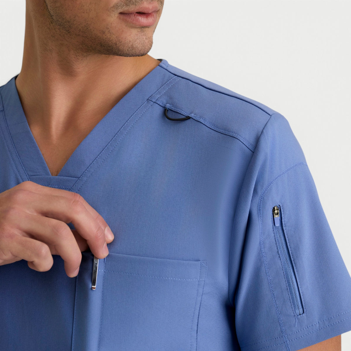 Murphy 2-Pocket V-Neck Scrub Top | GRST079