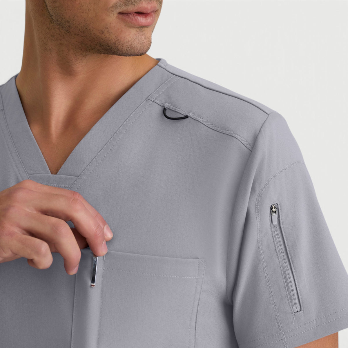 Murphy 2-Pocket V-Neck Scrub Top | GRST079