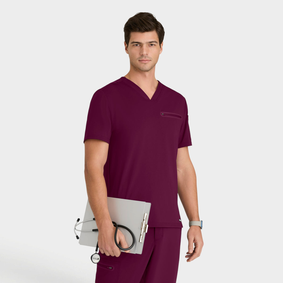 Clarity 2-Pocket V-Neck Men's Top | GRST275