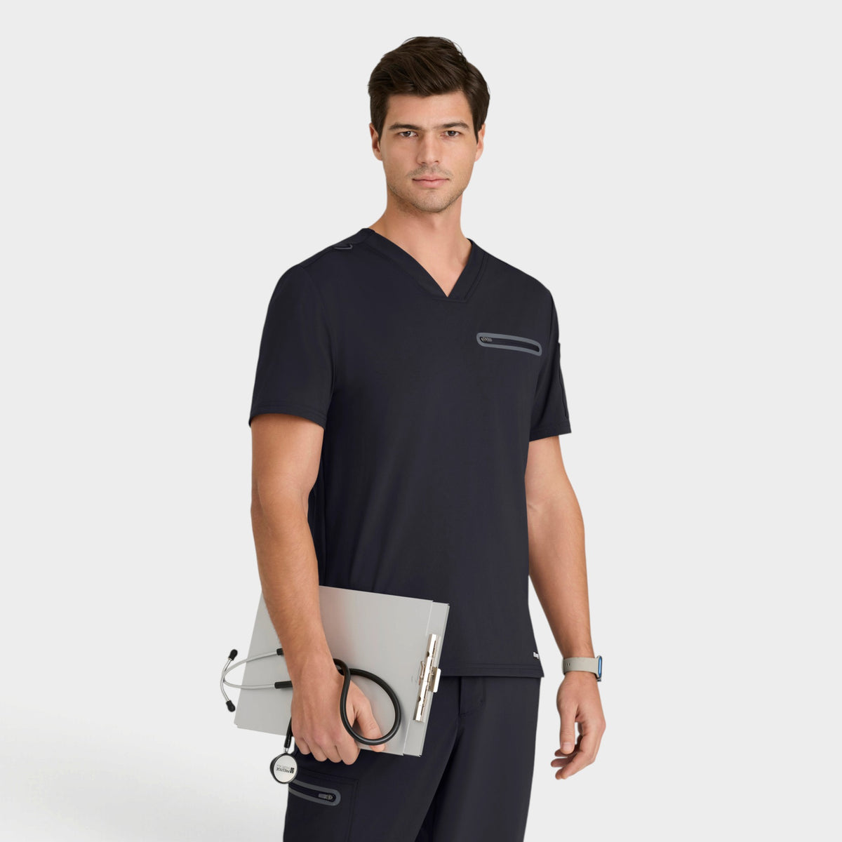 Clarity 2-Pocket V-Neck Men's Top | GRST275