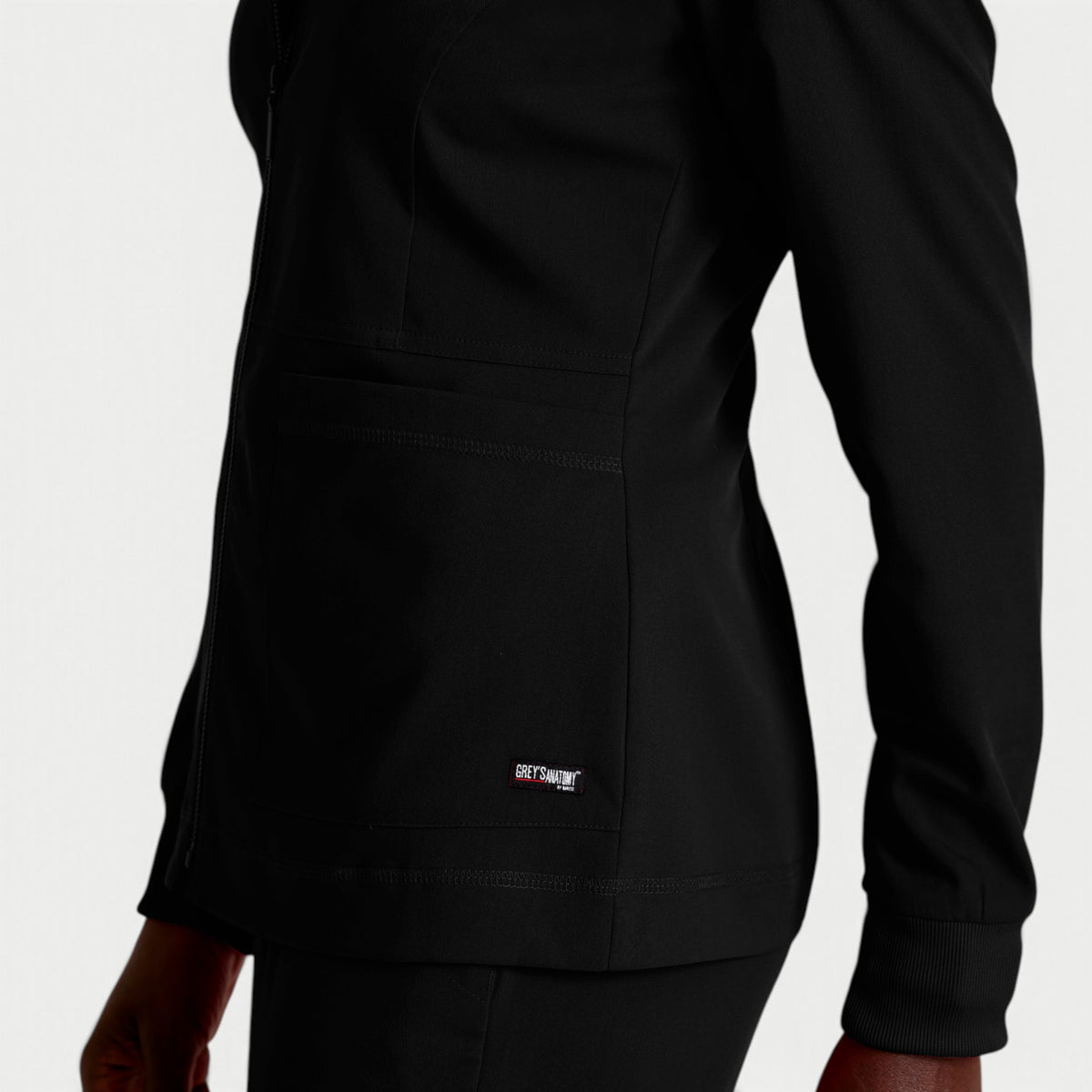 Millie 3-Pocket Crewneck Scrub Jacket | GRSW017