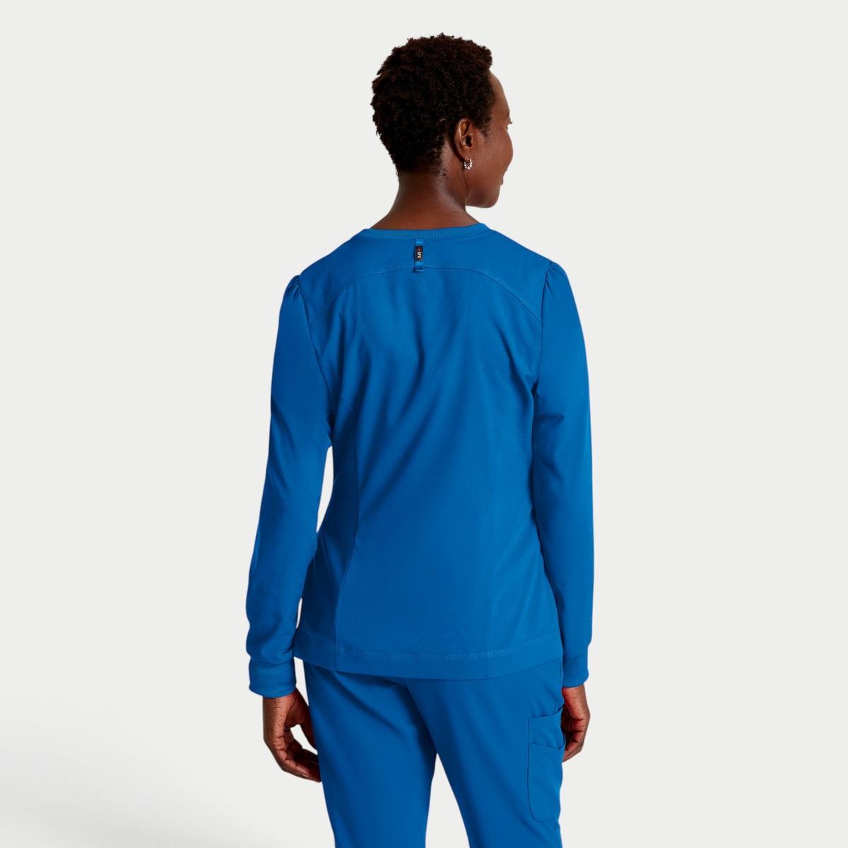 Millie 3-Pocket Crewneck Scrub Jacket | GRSW017