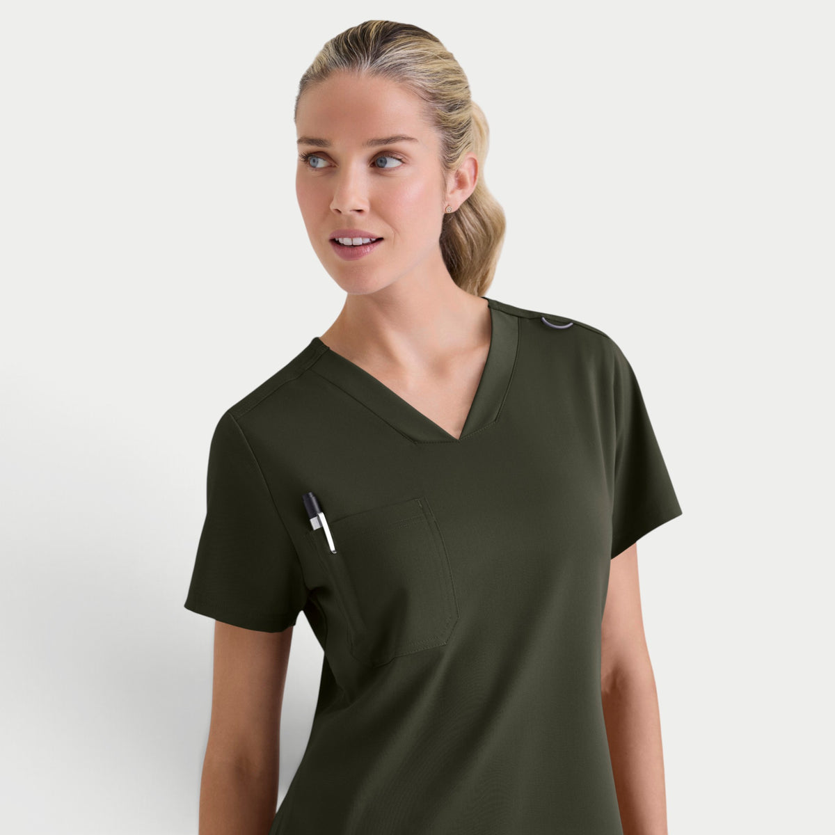Bree 1-Pocket Tuck-In Scrub Top | GVST028