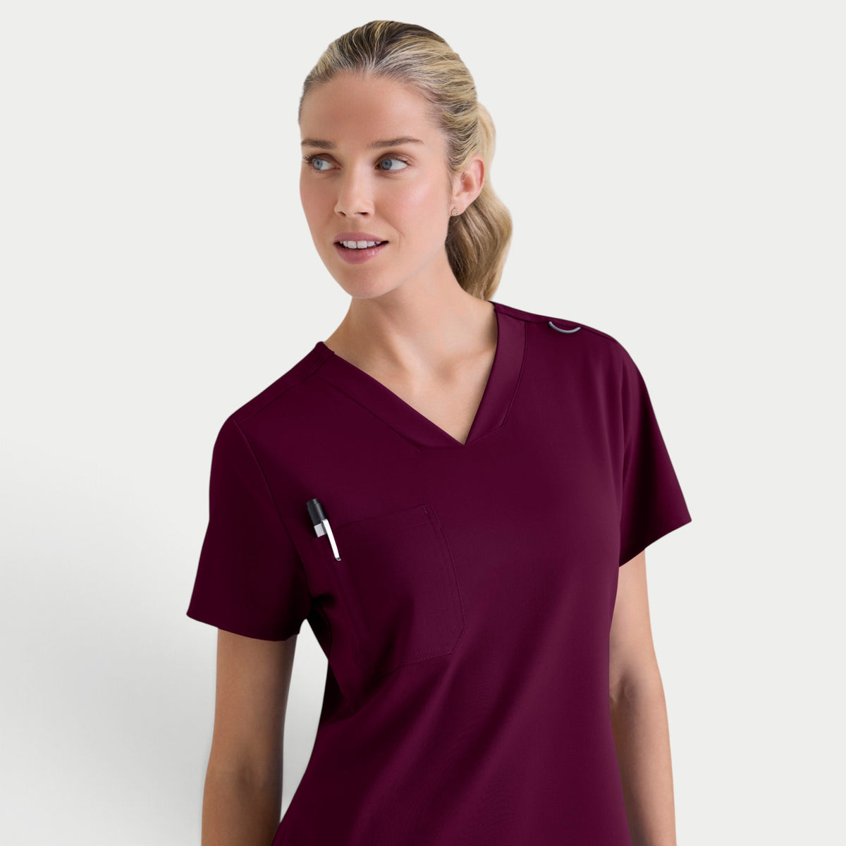 Bree 1-Pocket Tuck-In Scrub Top | GVST028