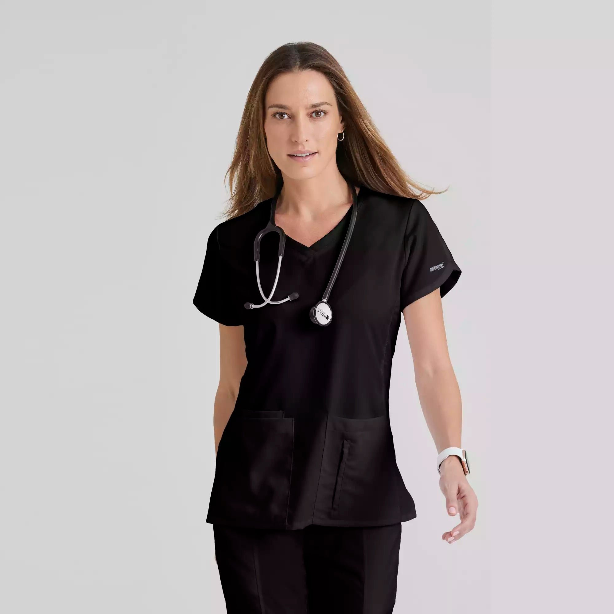 Grey's Anatomy Classic Cora Top - 4 Pocket V-Neck Scrub Top | 41423