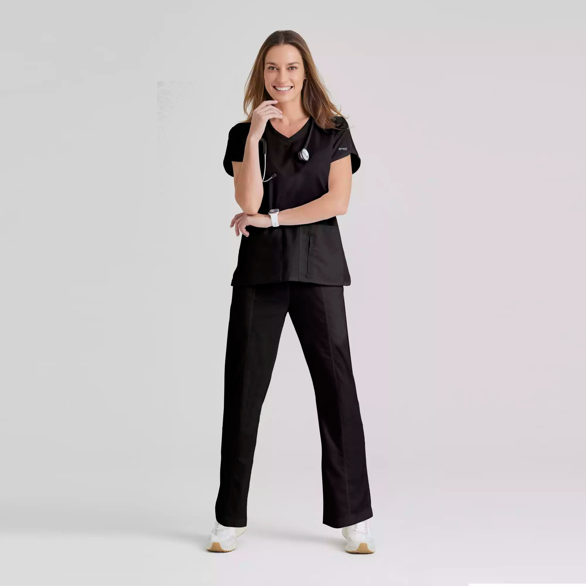 Grey's Anatomy Classic Cora Top - 4 Pocket V-Neck Scrub Top | 41423