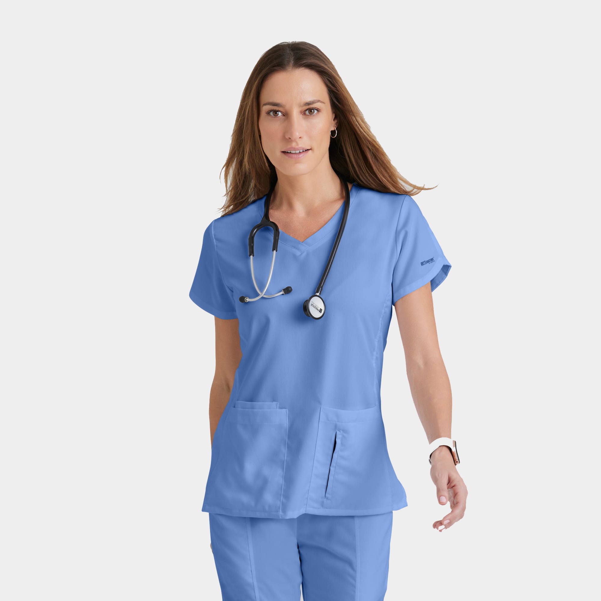 Grey's Anatomy Classic Cora Top - 4 Pocket V-Neck Scrub Top | 41423