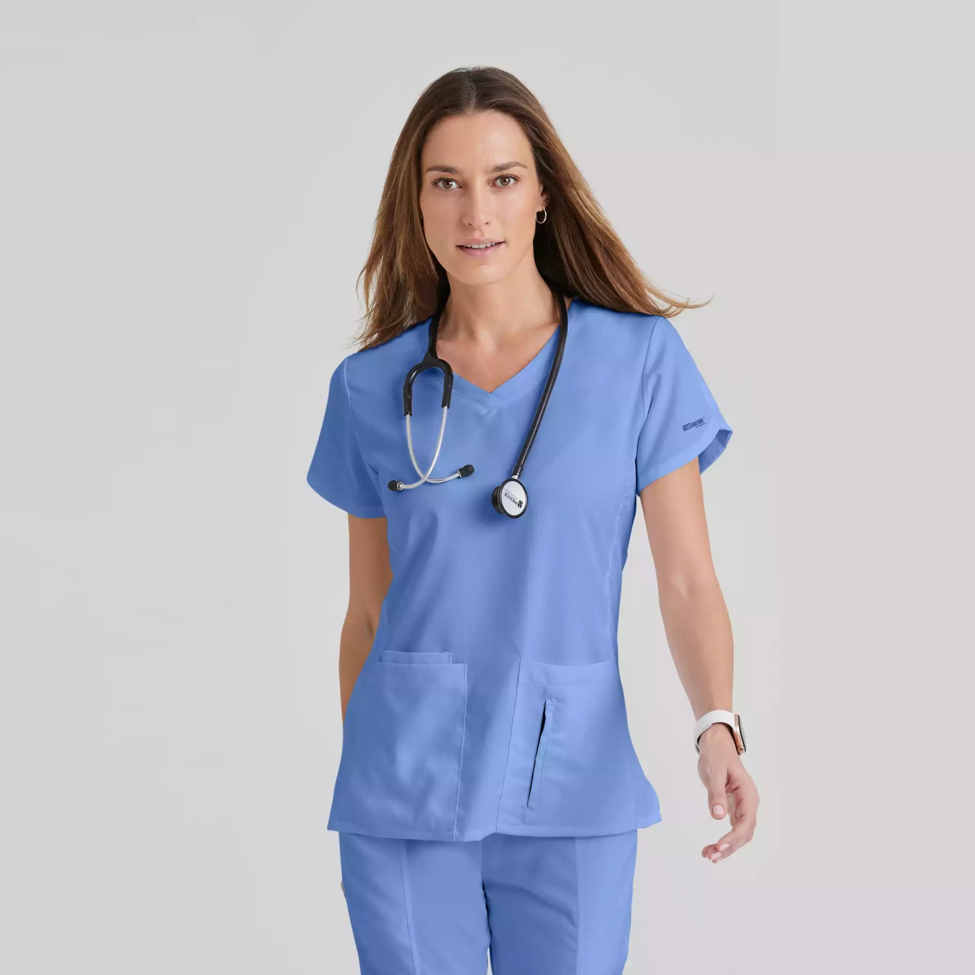 Grey's Anatomy Classic Cora Top - 4 Pocket V-Neck Scrub Top | 41423